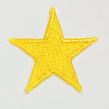 Patch Bordado Termocolante Estrela Estrelinha Escudo Futebol