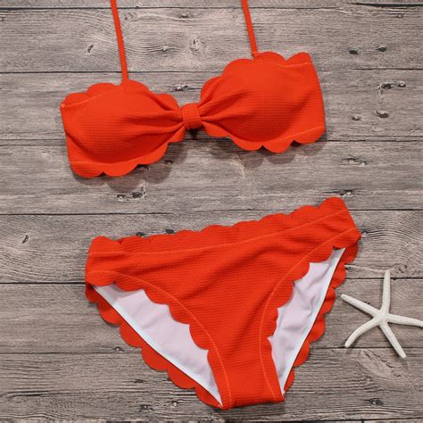 Aliexpress Buy Fdxaoqy Sexy Bikini Set Swimwear Women Swimsuit