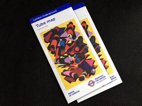 2 X London Underground Pocket Tube Maps December 2020 Phyllida