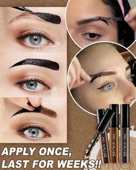 Brow Tattoo Gel Tint Video Beauty Makeup Tips Eyebrow Makeup Tips Brow Tattoo