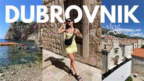 Dubrovnik Vlog The Old Town Clubbing Seasickness Adele Maree