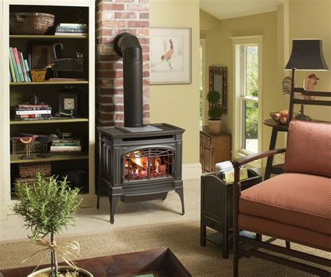 Lopi Berkshire GreenSmart Gas Stove - Traditional - Freestanding Stoves ...