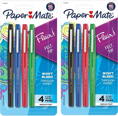 Buy Paper Mate Flair Felt Tip Pens Medium Point 0 7mm Business