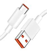 Cargador Rápido 33W con Cable USB C 1m ACOCOBUY Cargador Turbo para