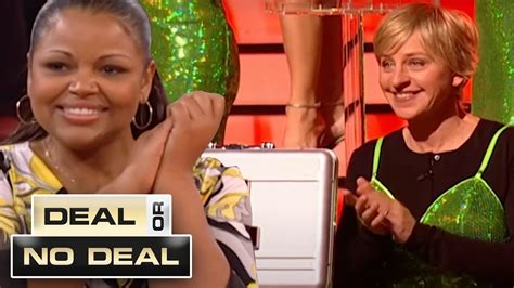 Ellen Helps A Lucky Contestant Win A Huge Prize Deal Or No Deal US