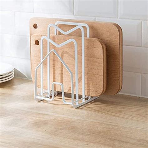 Hllbrc Cutting Board Rack Chopping Board Organizer Stand