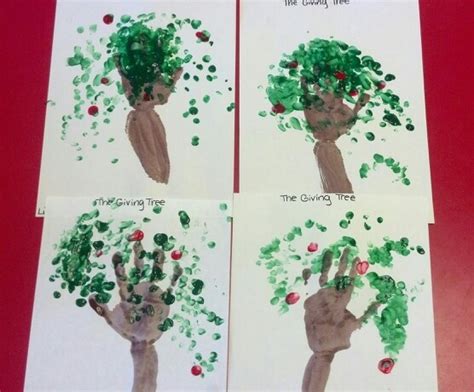 The Giving Tree Art Project Our Class Did For Earth Day Week The