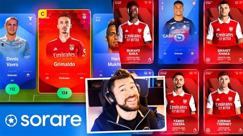 I Bought SO MANY Arsenal Players On Sorare YouTube