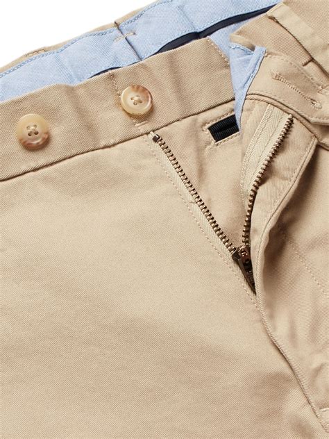 Beige Slim Fit Stretch Cotton Twill Chinos Polo Ralph Lauren MR PORTER