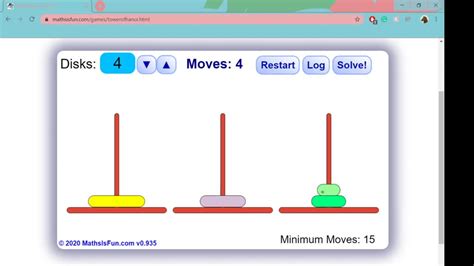 ⏩solvedthe Tower Of Hanoi This Is A Game With Three Pegs And N