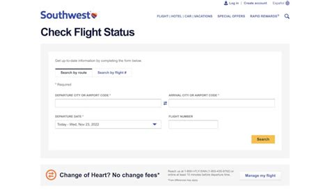 How You Can Check Southwest Airlines Flight Status