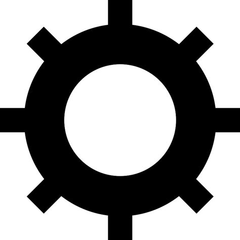 Settings Gear Vector SVG Icon SVG Repo