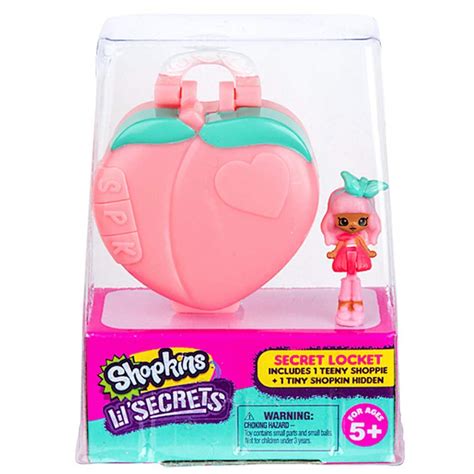 Shopkins Lil Secrets Secret Box Pendant Girl T