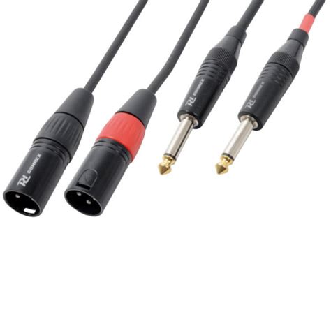 Pd Connex Signal Cable X Xlr Male X Mm Mono M