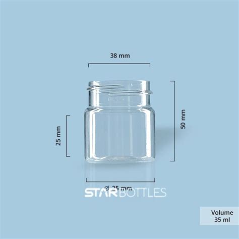 Ml Pet Jar Starbottles Supplies The Best Bottles And Packaging