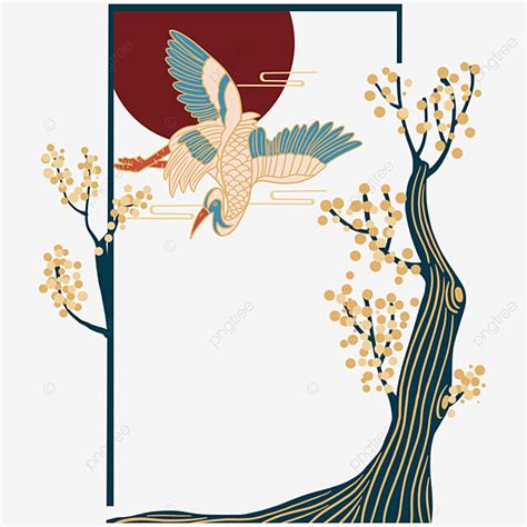 Chinese Borders Clipart Vector Chinese Style National Tide Border