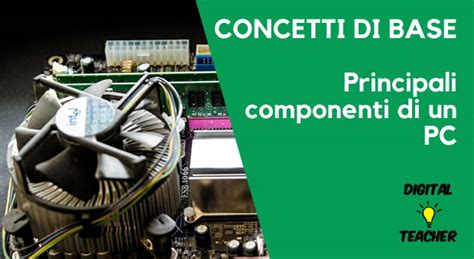 Principali Componenti Di Un PC E Tipi Di Computer Digital Teacher