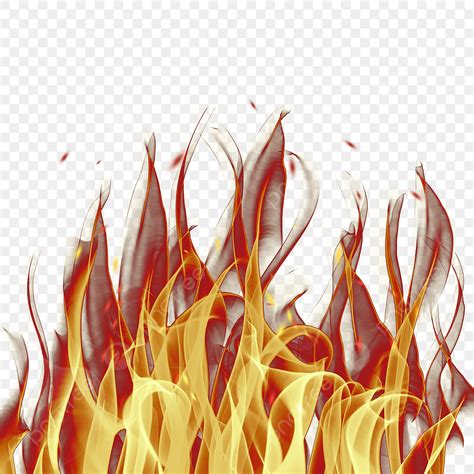 Realistic Fire Clip Art