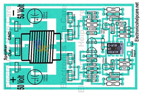 Class D Amplifier Electronics Help Care