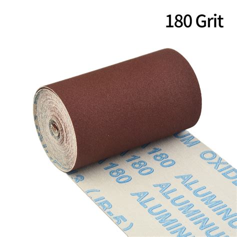 10m Roll Sandpaper 80 120 180 240 320 600 Grit Sand Paper Emery Cloth Water Dry Sanding Paper