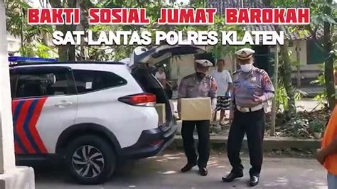 Dalam Rangka Menyambut Hari Bhayangkara Ke 76 Satlantas Polres Klaten