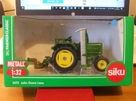 Siku John Deere Lanz Tractor Mower Attachment Bnib Eur