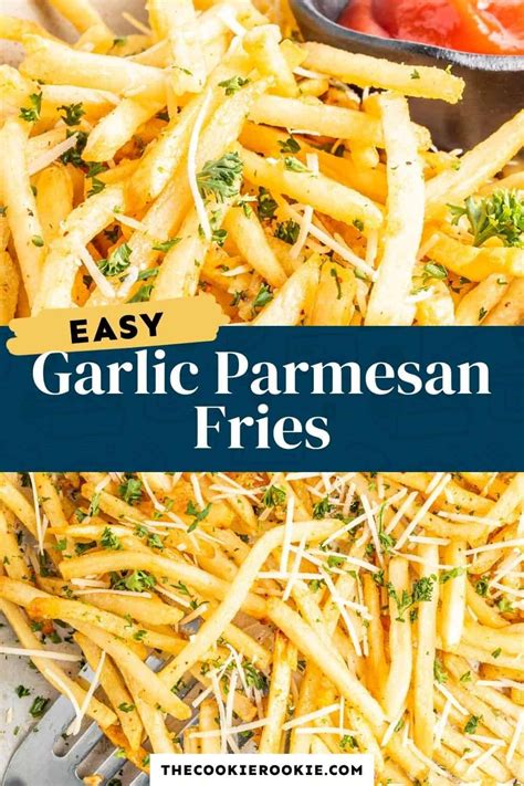 Garlic Parmesan Fries Recipe The Cookie Rookie®