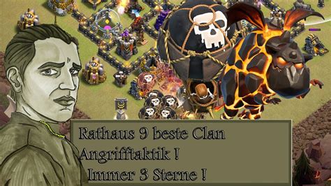 Rathaus Beste Clan Krieg Angriffstaktik Clash Of Clans Youtube