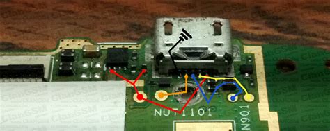 Aporte Pistas Continuidad Conector De Carga Xperia Tipo St Clan