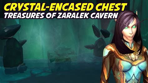 Crystal Encased Chest Treasures Of Zaralek Cavern Youtube