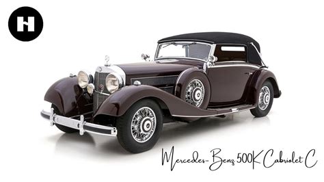 1936 Mercedes Benz 500K Cabriolet C YouTube