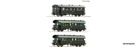 74019 Roco 3er Set PKP Pers Zevenspoor