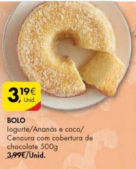 Promoção Bolo 500g em Pingo Doce