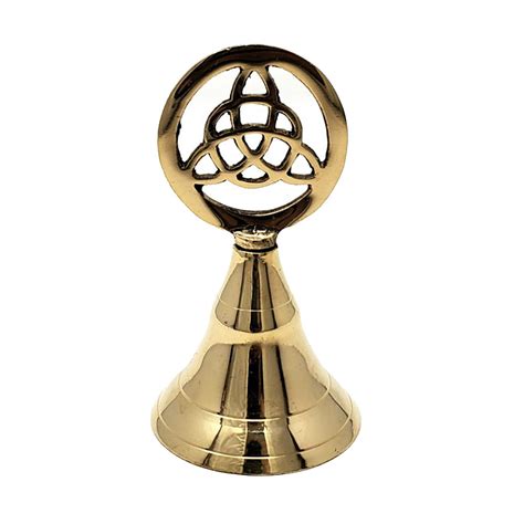 Triquetra Brass Altar Bell 4 The Witches Sage Llc Reviews On Judge Me