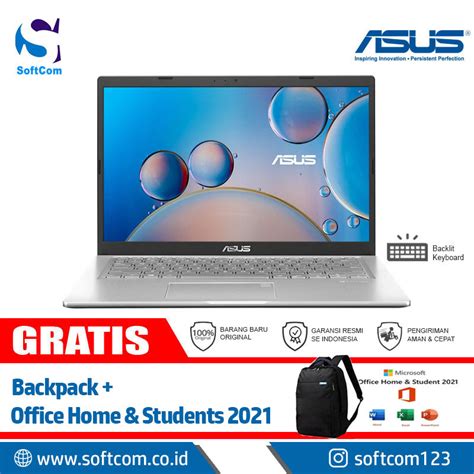 Asus VivoBook 14 A416MAO VIPS422 Celeron N4020 4GB 256GB SSD 14 FHD