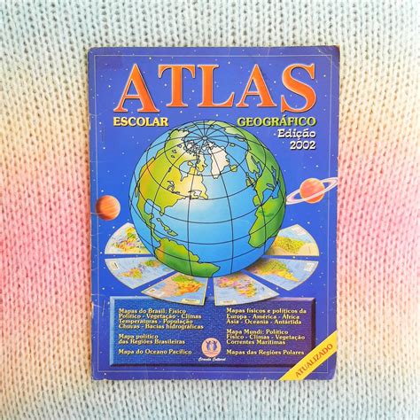 Atlas Geogr Fico Escolar Livro Ciranda Cultural Usado Enjoei