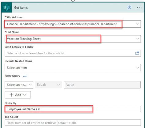 Power Automate Get Items Order By Sharepoint Dot Net