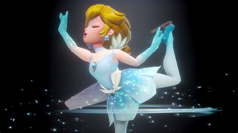 Figure Skater Peach Story All Stages Princess Peach Showtime