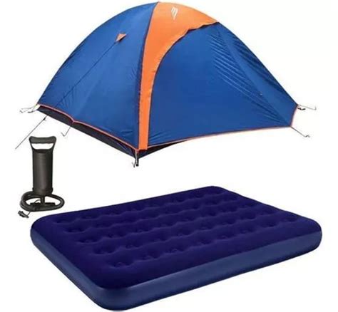 Kit Barraca Camping Nautika Falcon 3 Pessoas Colchão Casal MercadoLivre