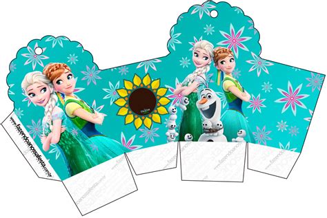 Caixa Cupcakes Frozen Fever Fazendo A Nossa Festa