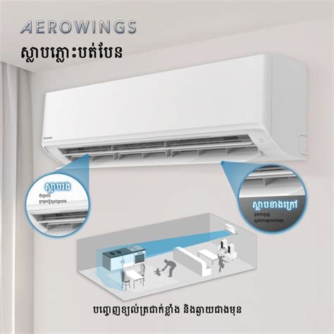 ម៉ាស៊ីនត្រជាក់ Standard Non Inverter Cscu Pn24xkh ក្រុមហ៊ុន Panasonic