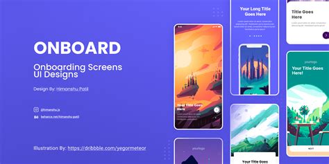 Onboard Onboarding Ui Designs Figma