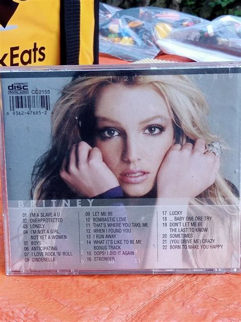 Cd Britney Spears Hobbies And Toys Music And Media Cds And Dvds On Carousell