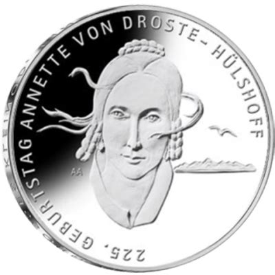 Deutschland 20 Euro Silber 2022 Annette von Droste Hülshoff