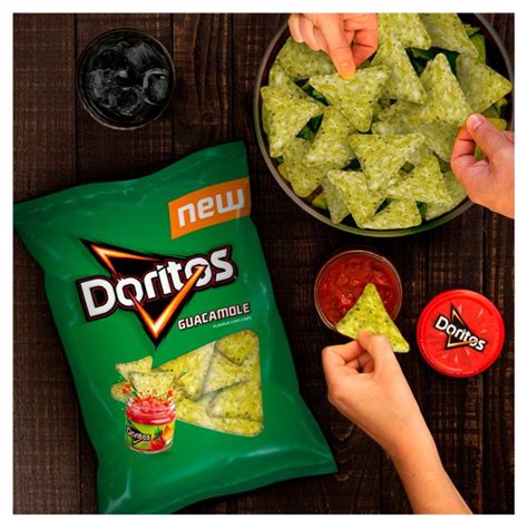 Doritos Guacamole Tortilla Chips 230g Guacamole Flavour Corn Chips