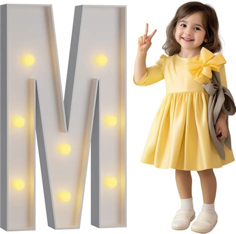 Amazon Imprsv Ft Marquee Light Up Letters M Large Light Up