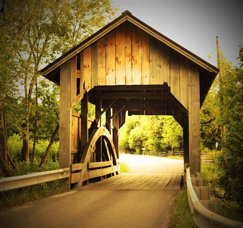 365 Gratitude: Covered bridge- Vermont