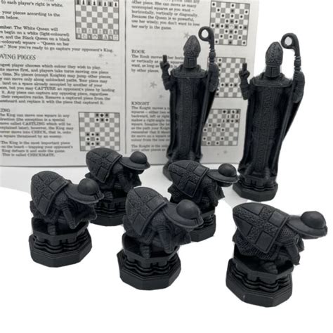 Harry Potter Wizard Chess Board Game Black Bishop Pawn Replacement