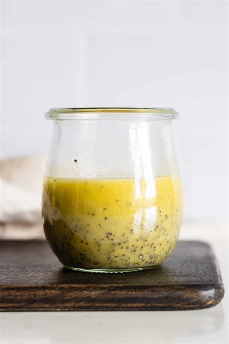 Lemon Poppy Seed Dressing Green Healthy Cooking