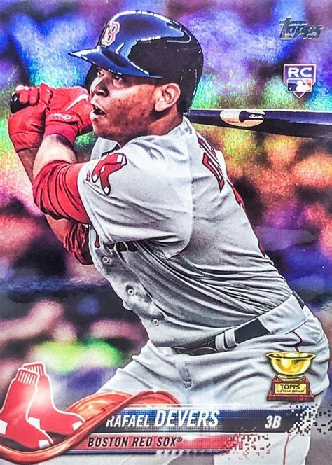 Rafael Devers 2018 Topps Rainbow Foil 18 Price Guide Sports Card